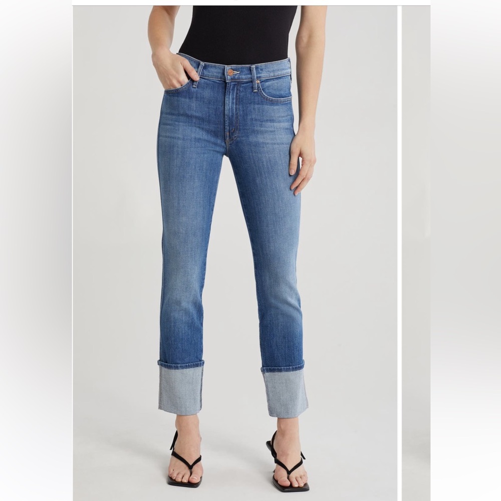 Mother Jeans The Pony Boy Ankle Fray Jeans